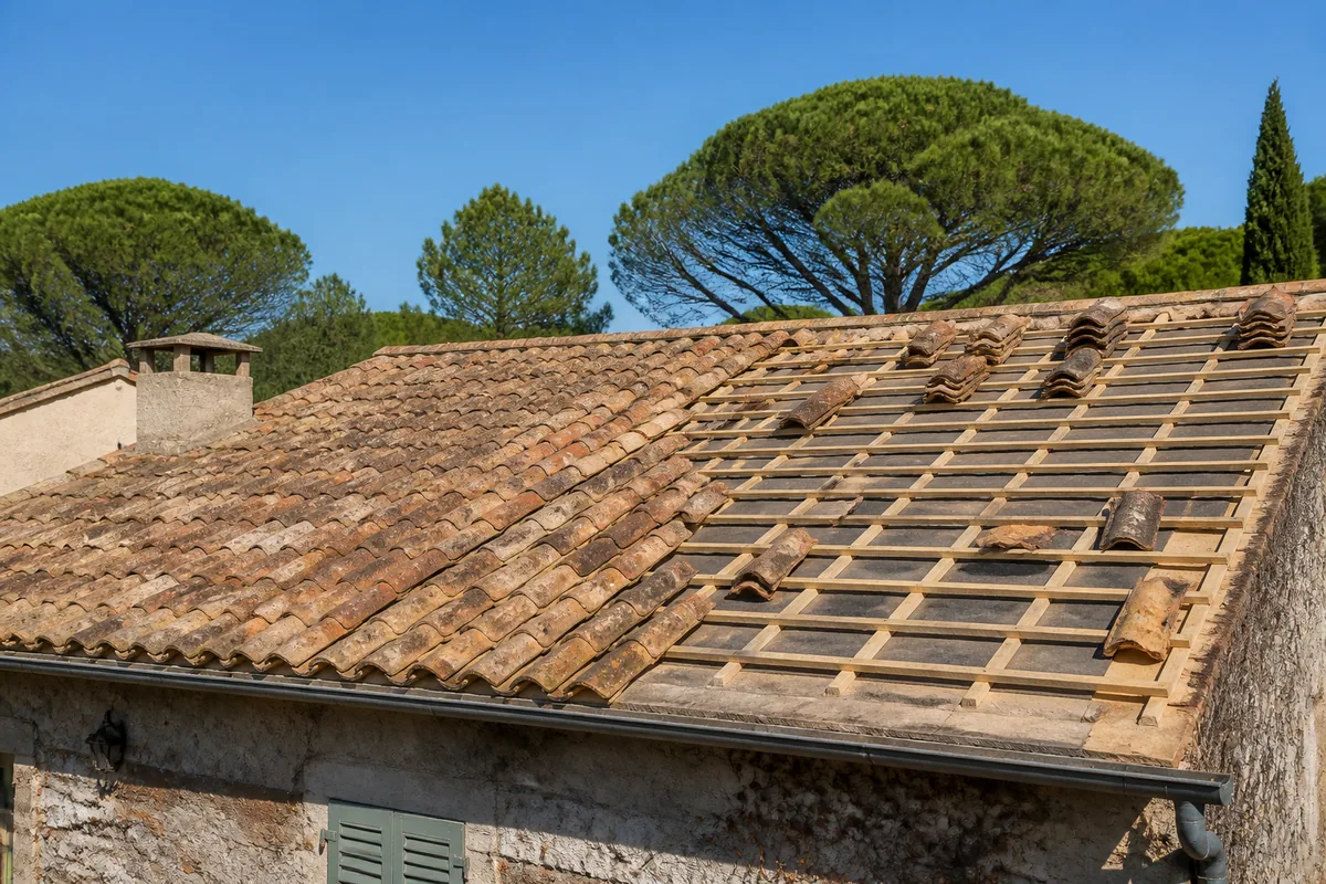Refaire une toiture en tuile canal dans le Var