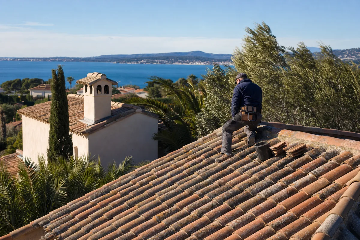 Couvreur à Bandol & Sanary